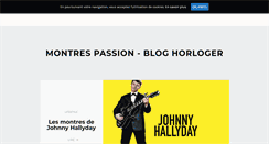 Desktop Screenshot of montres-passion.fr